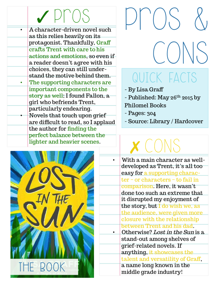 Lost in the Sun Pros and Cons